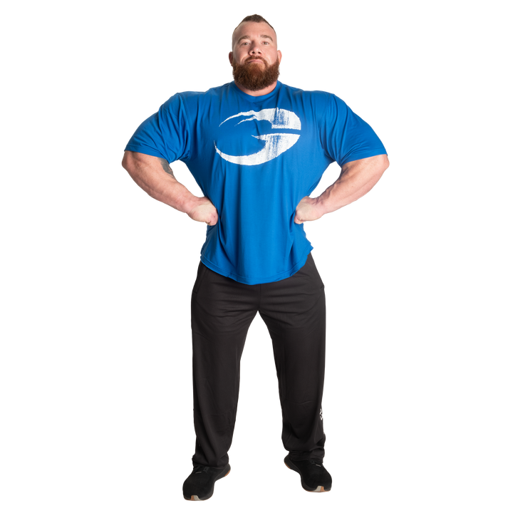 Pump Cover Iron Tee, Cobalt Blue - MUSL BUDDIES