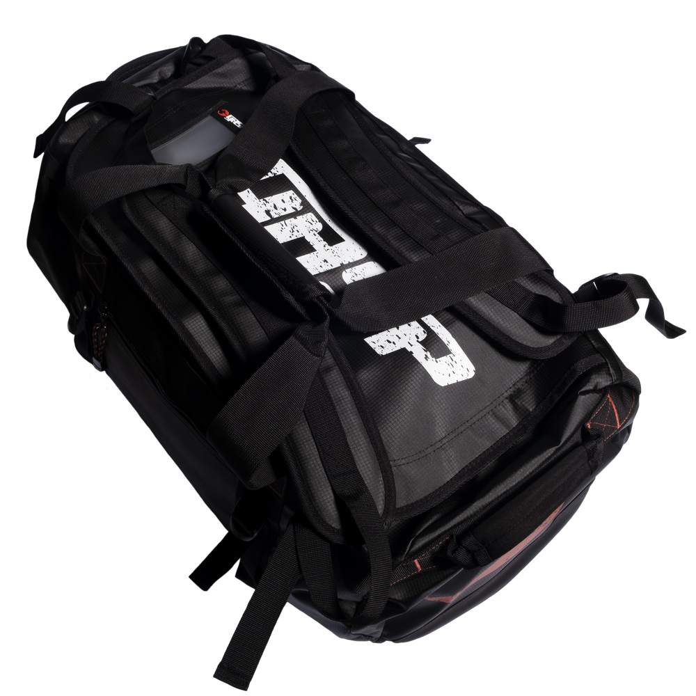 GASP Duffel bag, Black/Red