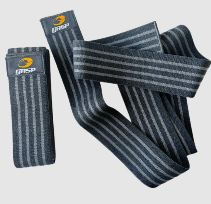 Knee wraps, Black/Grey