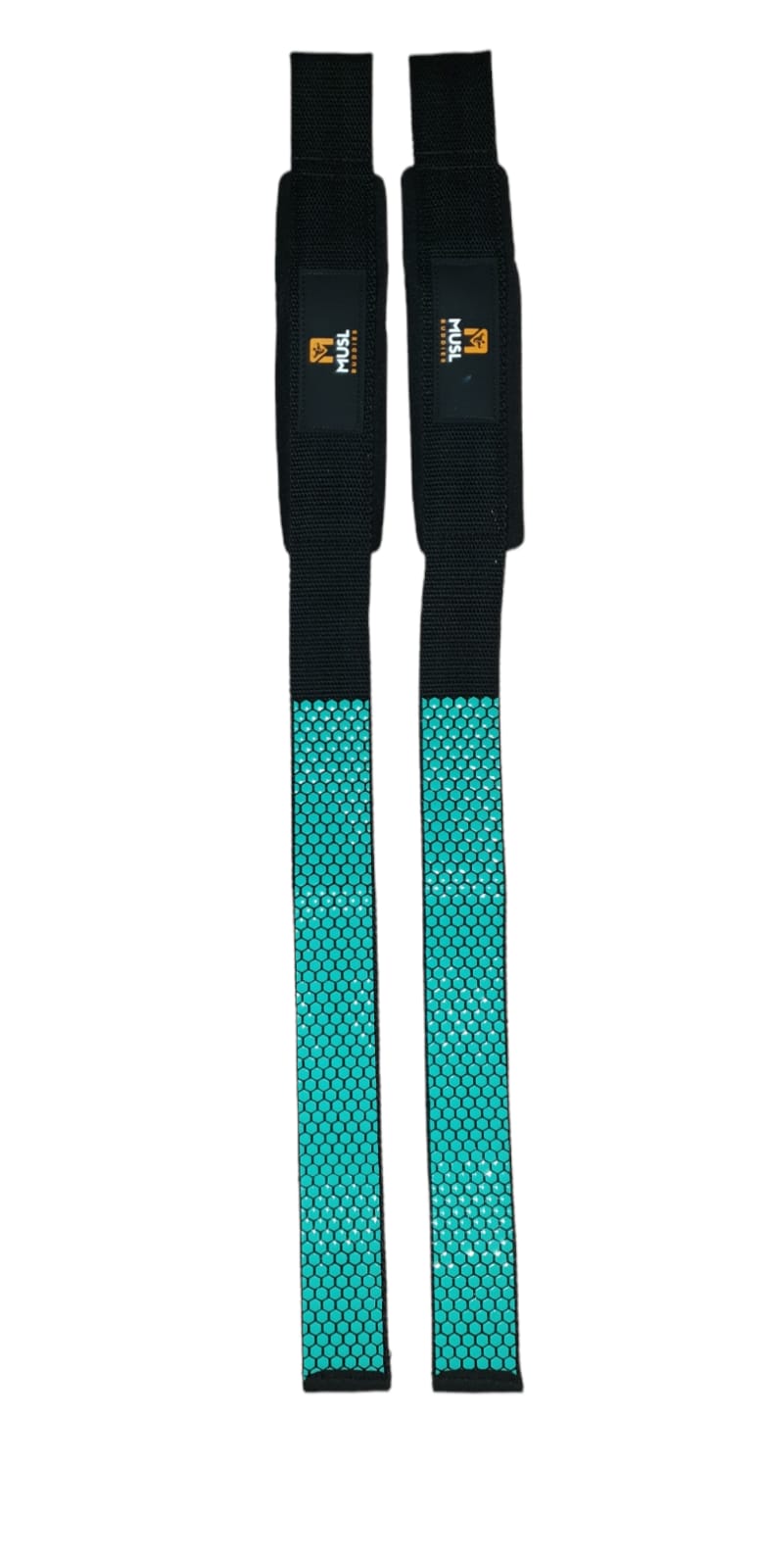 MUSL Buddies Lifting Strap - Turquoise - MUSL BUDDIES