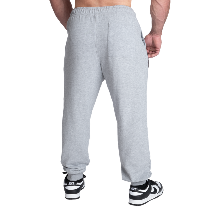 Baggy Street Pants, Light Grey Melange