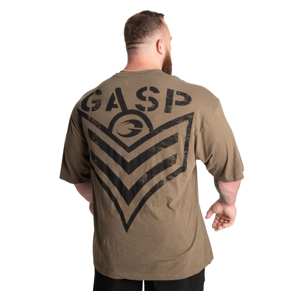 Slub Iron Tee, Washed Green - MUSL BUDDIES