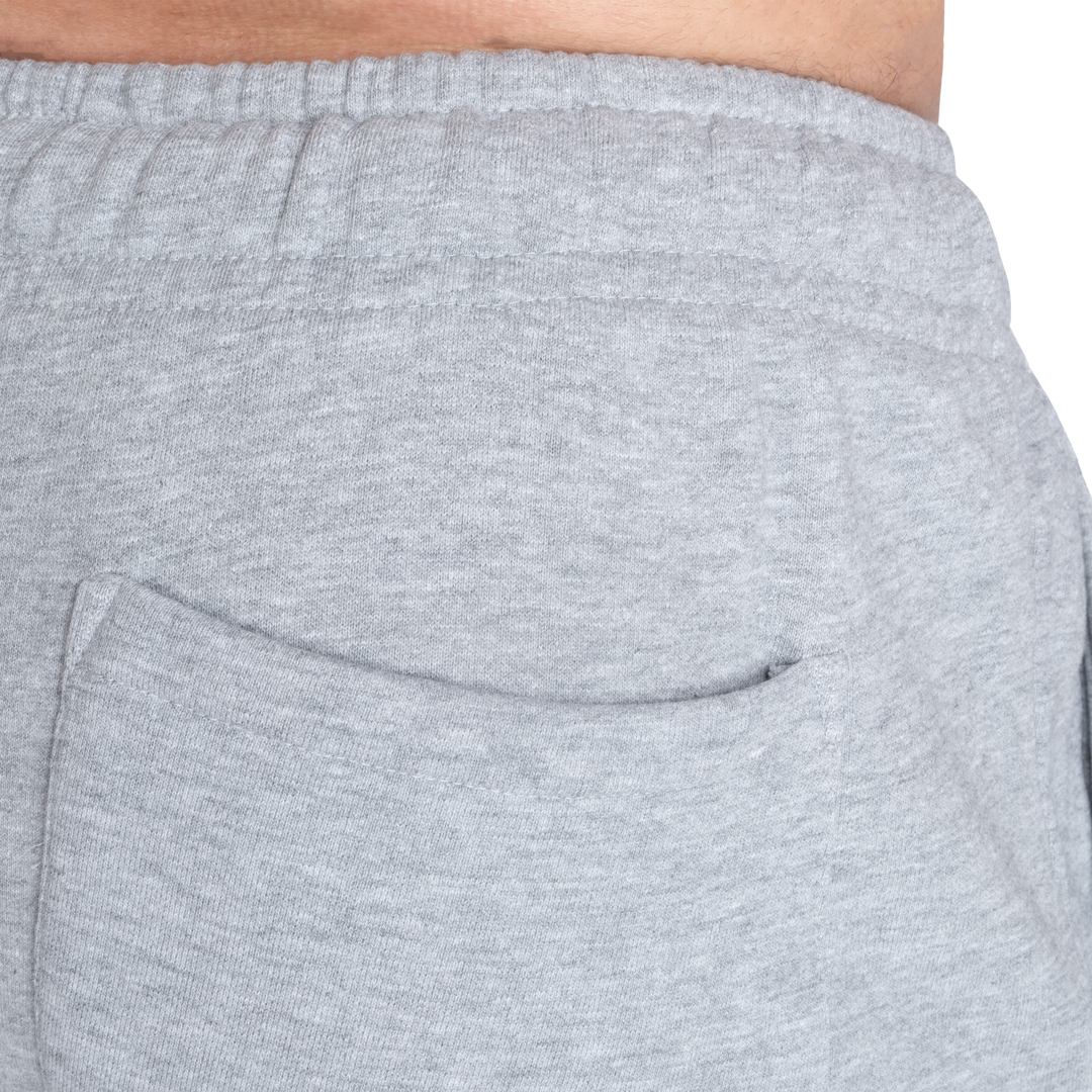 Baggy Street Pants, Light Grey Melange