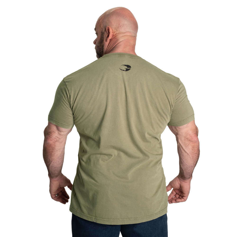 G.U.I Standard Tee, Washed Green - MUSL BUDDIES