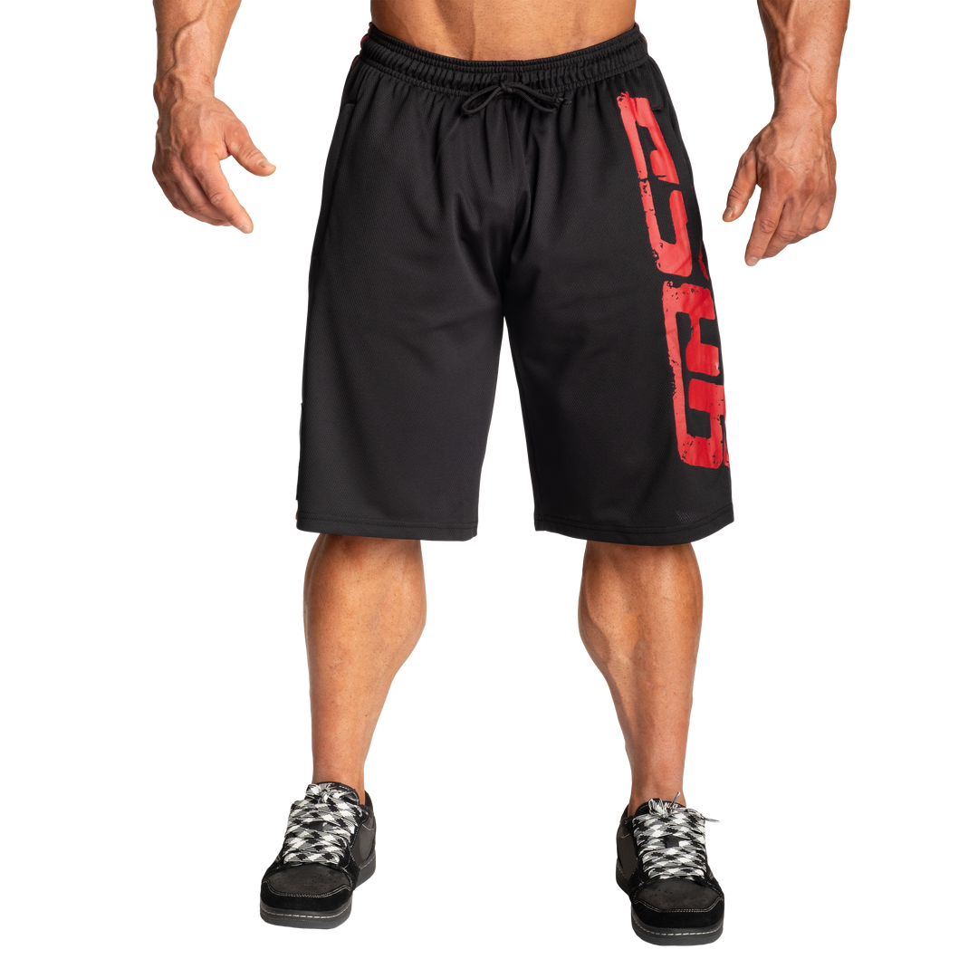 Pro mesh shorts, Black/Red