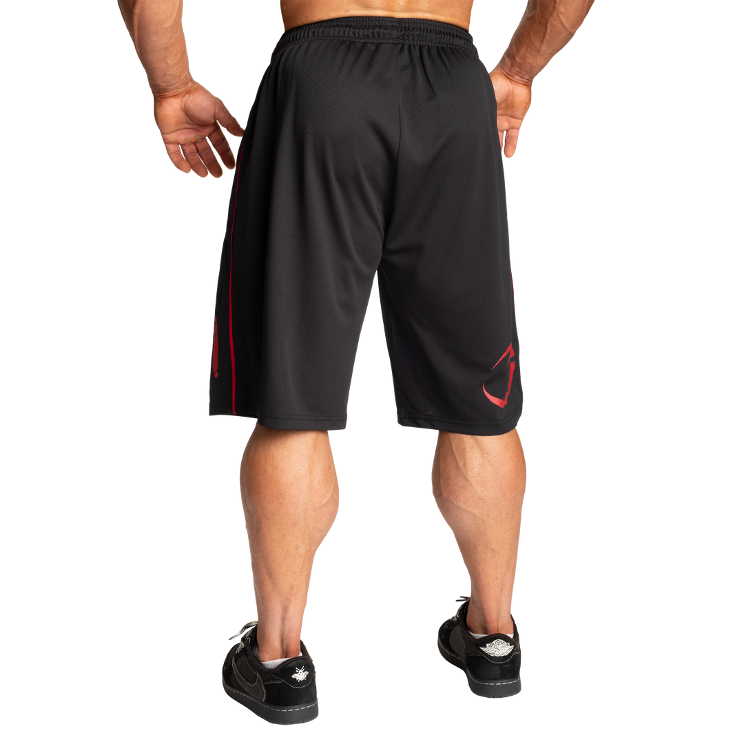 Pro mesh shorts, Black/Red