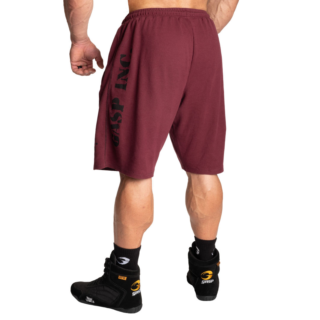 Thermal Shorts, Maroon - MUSL BUDDIES