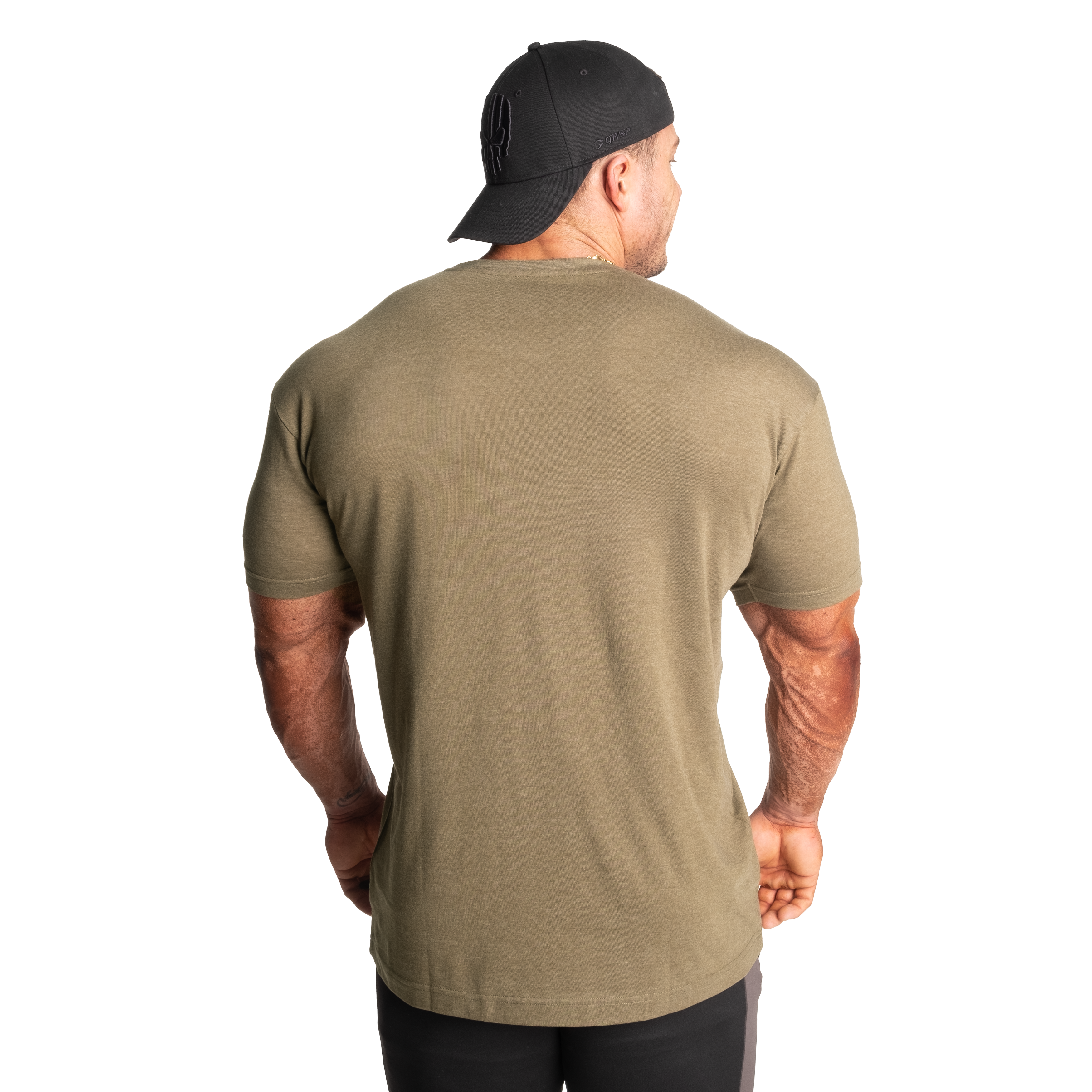 Cadet Tee, Army Green Melange