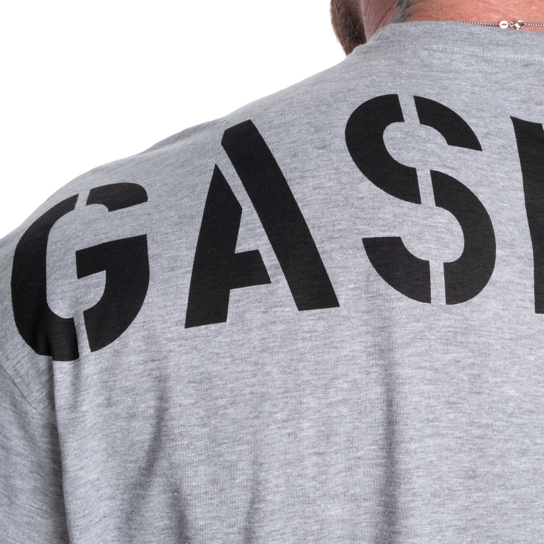 Division Iron Tee, Light Grey Melange