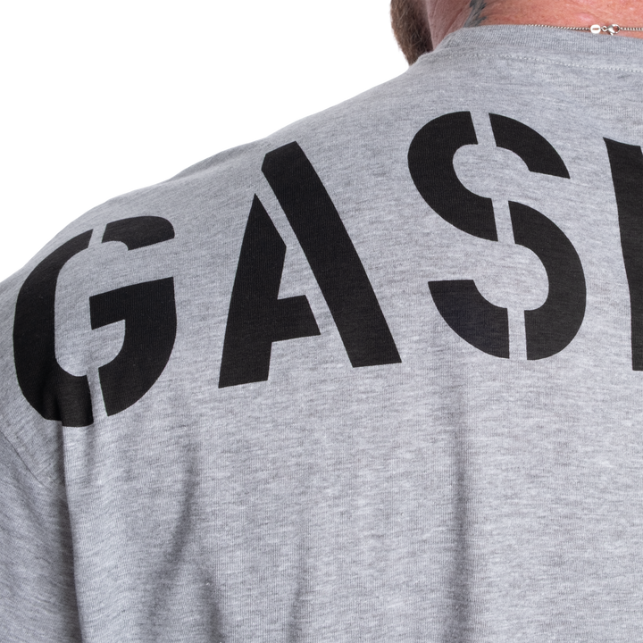 Division Iron Tee, Light Grey Melange