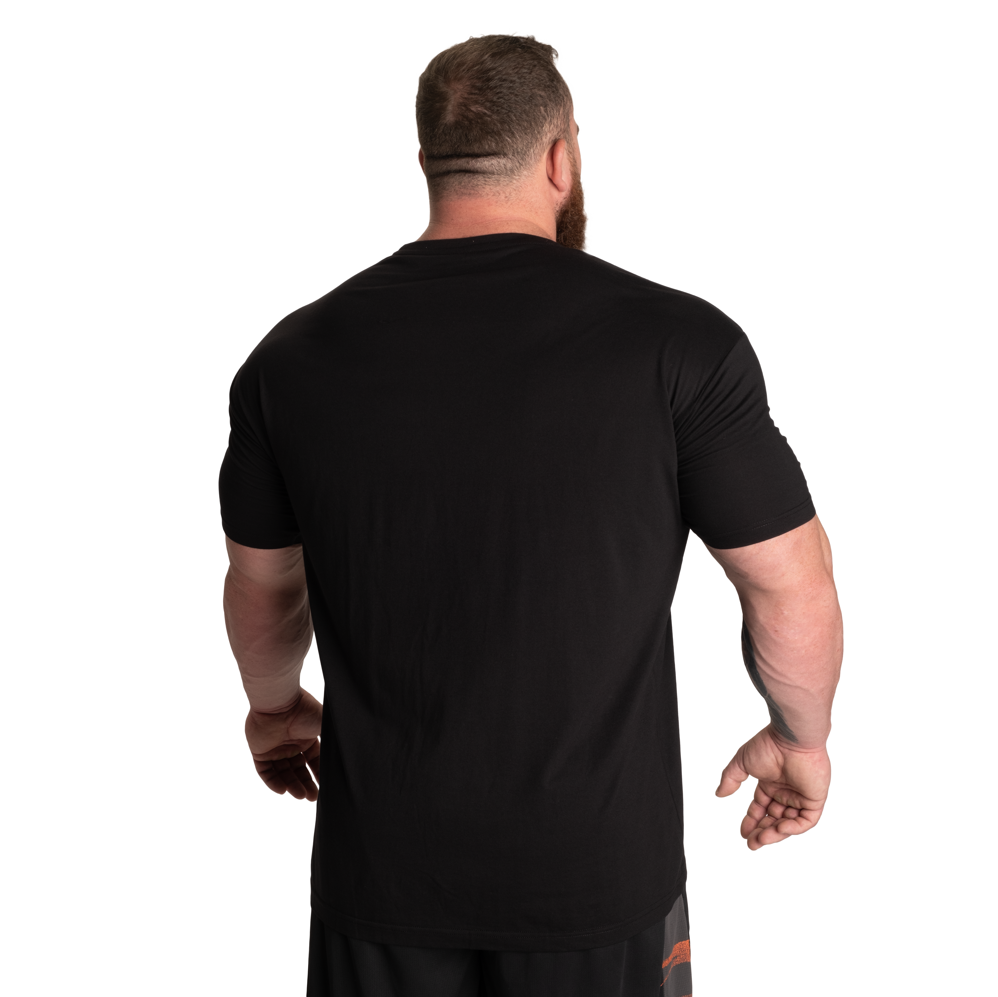 Legacy gym tee, Black/Flame - MUSL BUDDIES