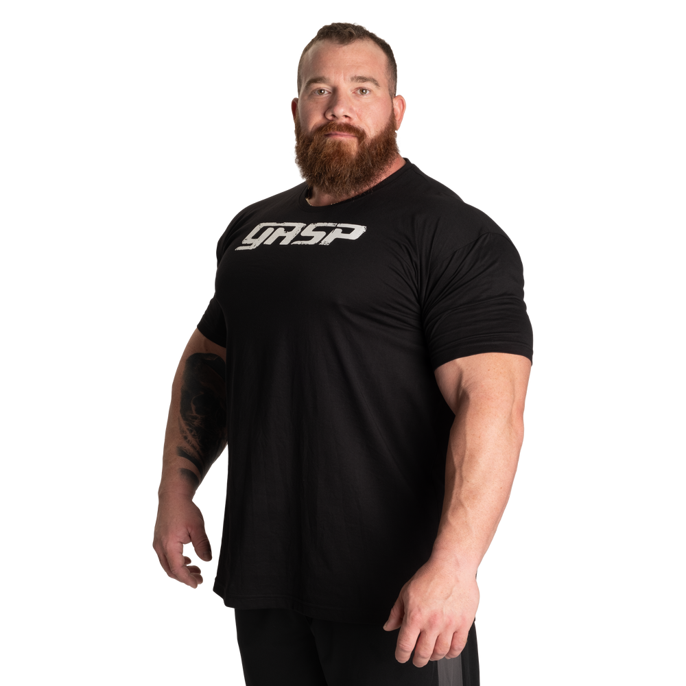 Legacy gym tee, Black/White - MUSL BUDDIES