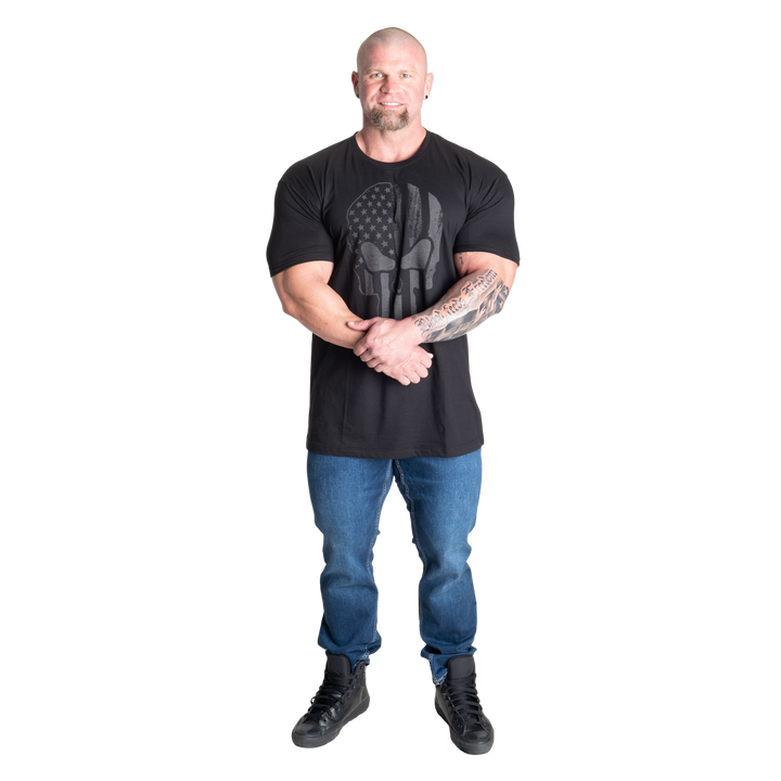 Skull standard tee, Black