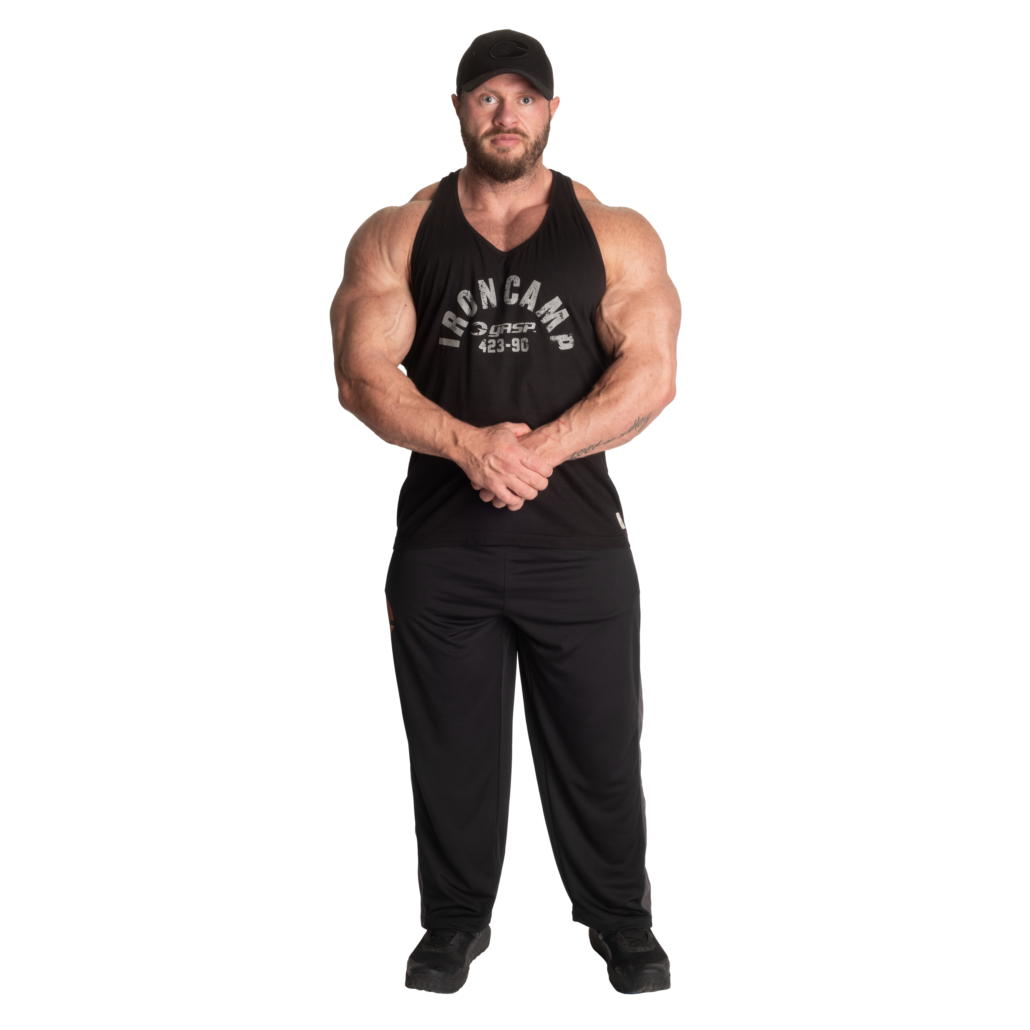 Gasp Mesh Pants, Black/Grey - MUSL BUDDIES