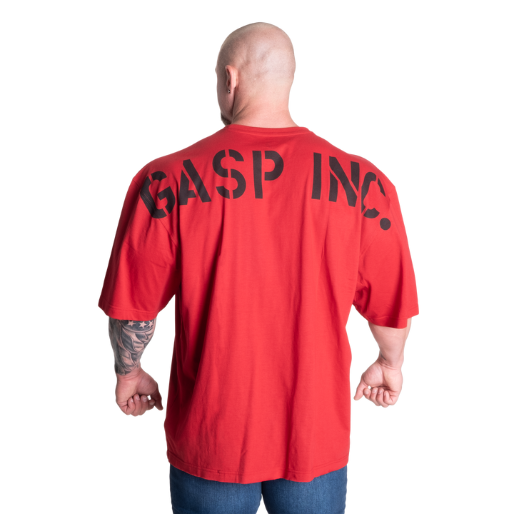 Skull Division Iron Tee, Chili Red