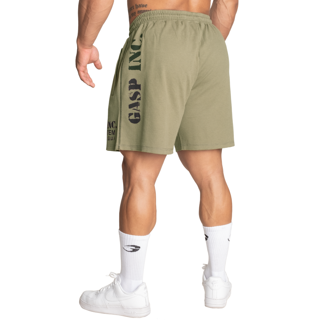 Thermal shorts 6", Washed Green