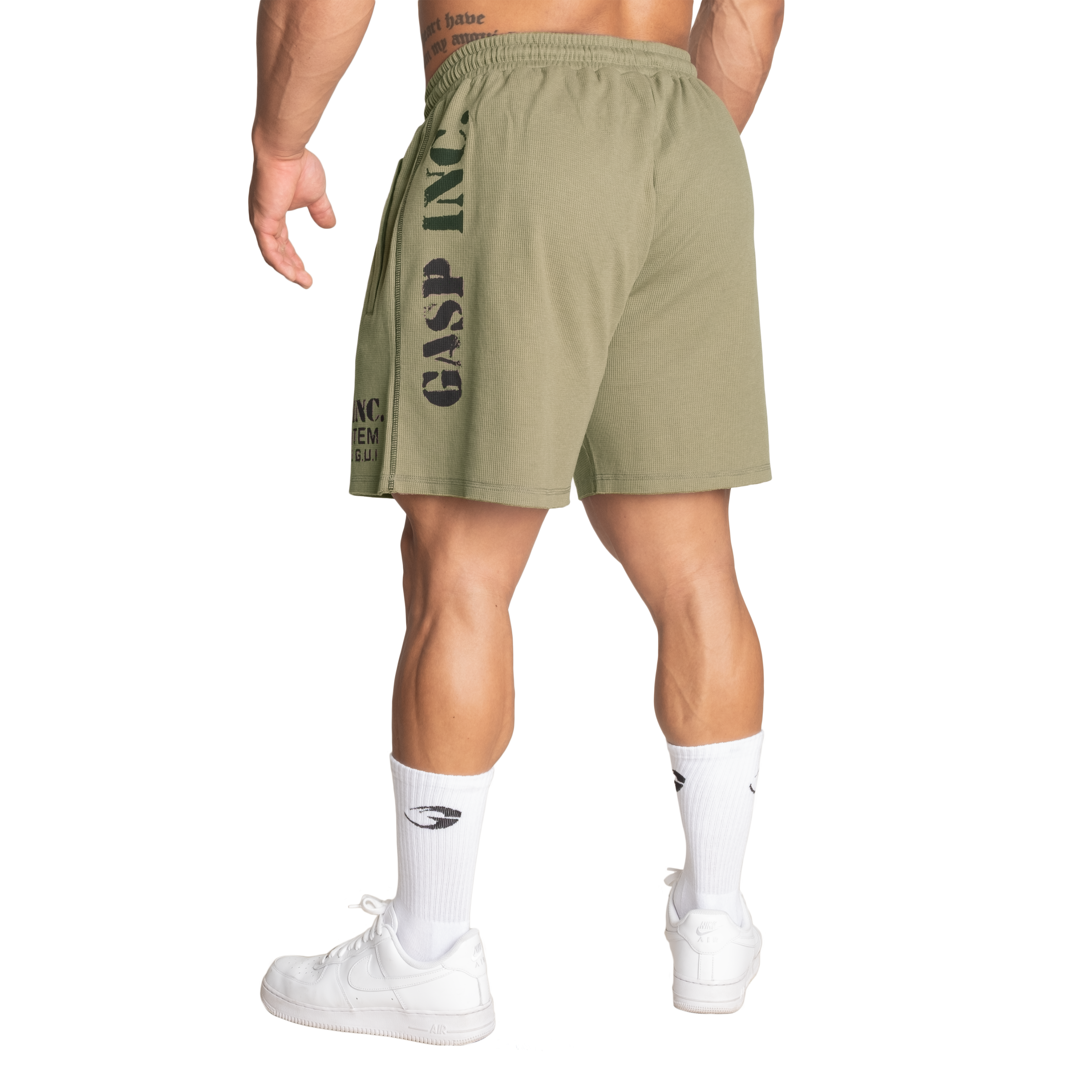 Thermal shorts 6", Washed Green