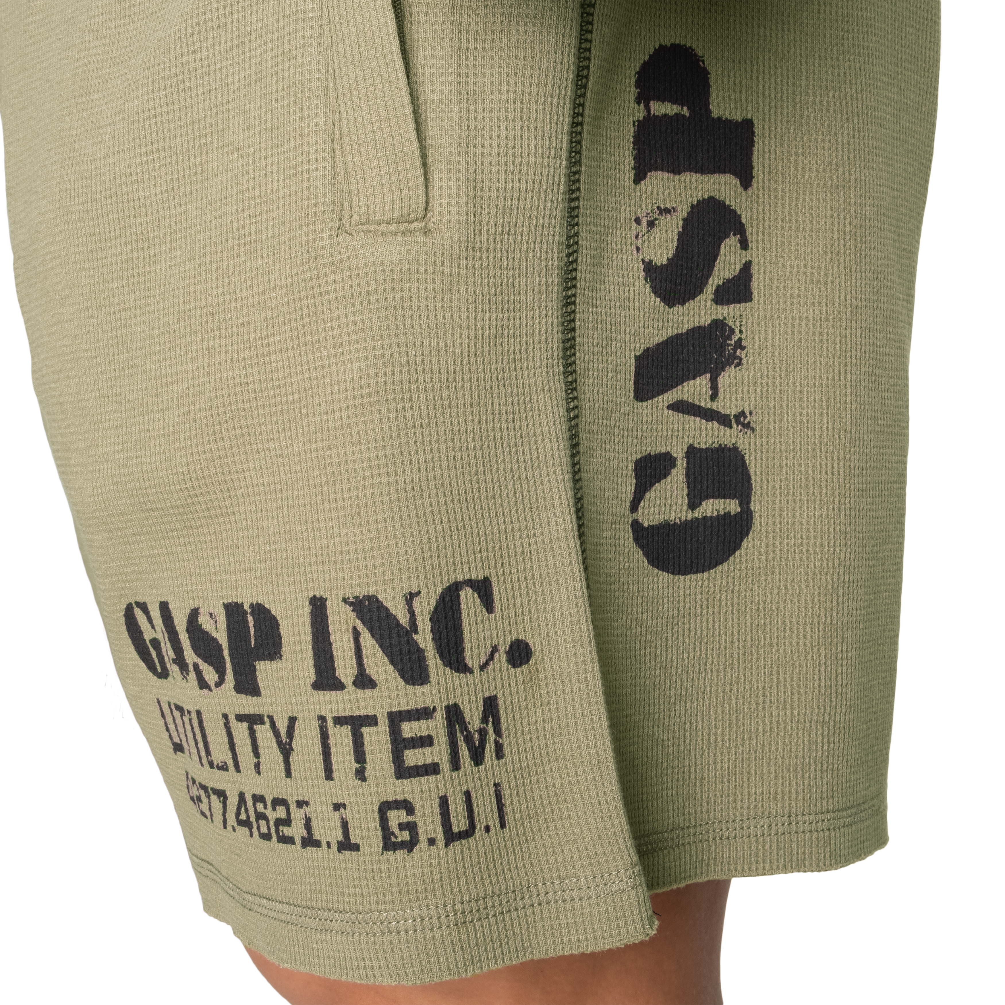 Thermal shorts 6", Washed Green