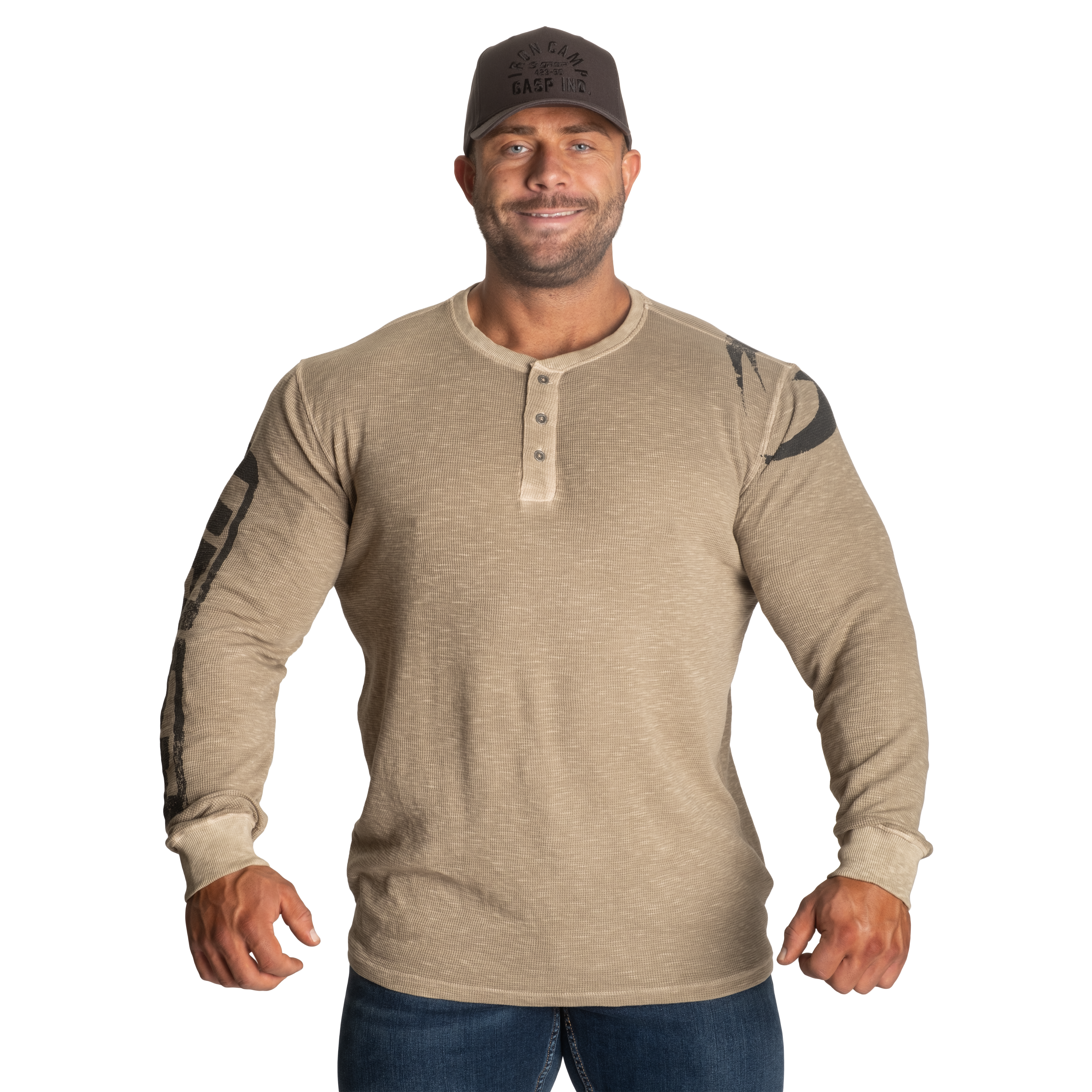 Thermal Henley, Washed Desert