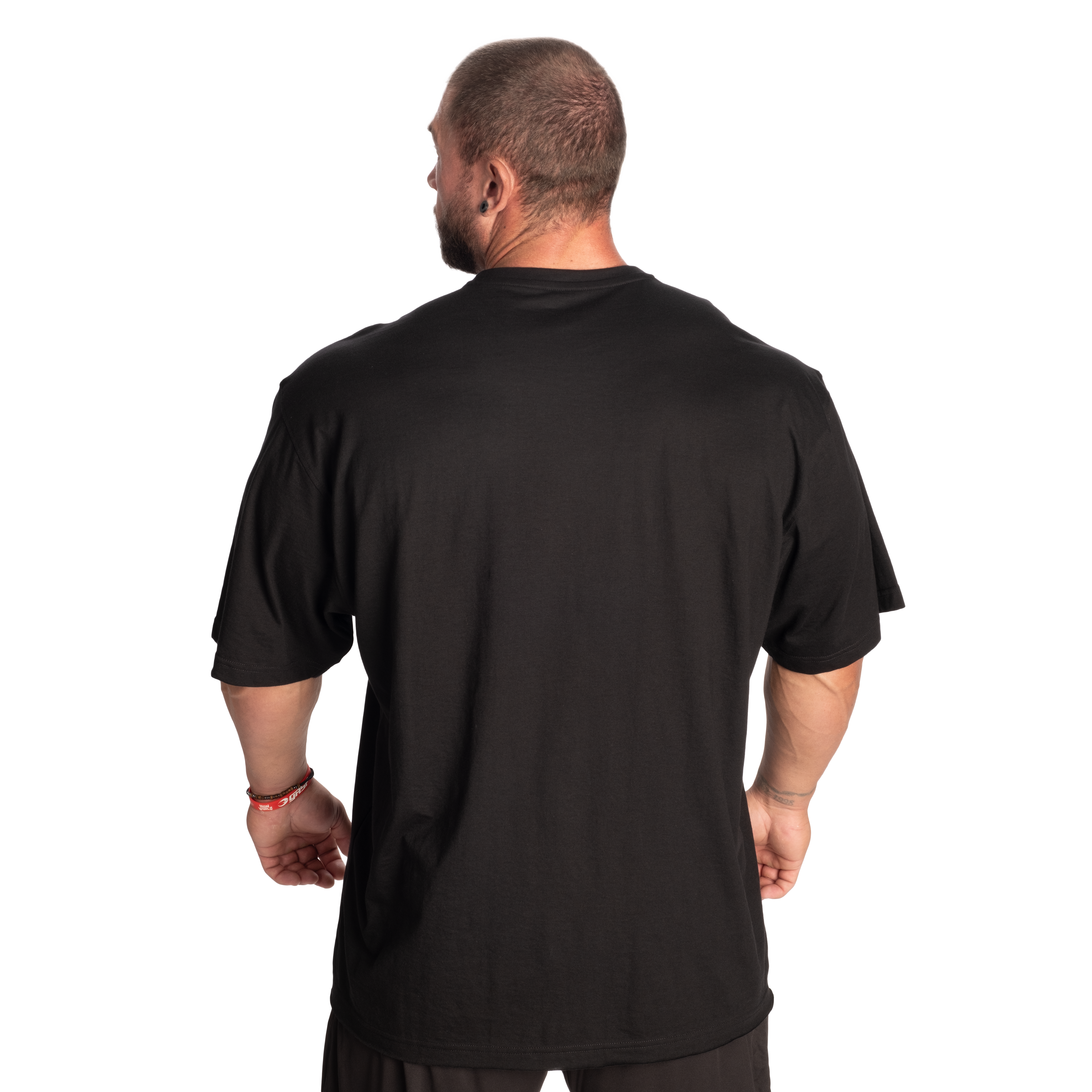 Pump Cover Iron Tee, Black/Flame