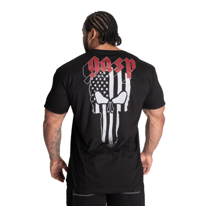 Gasp Skull Standard Tee, Black
