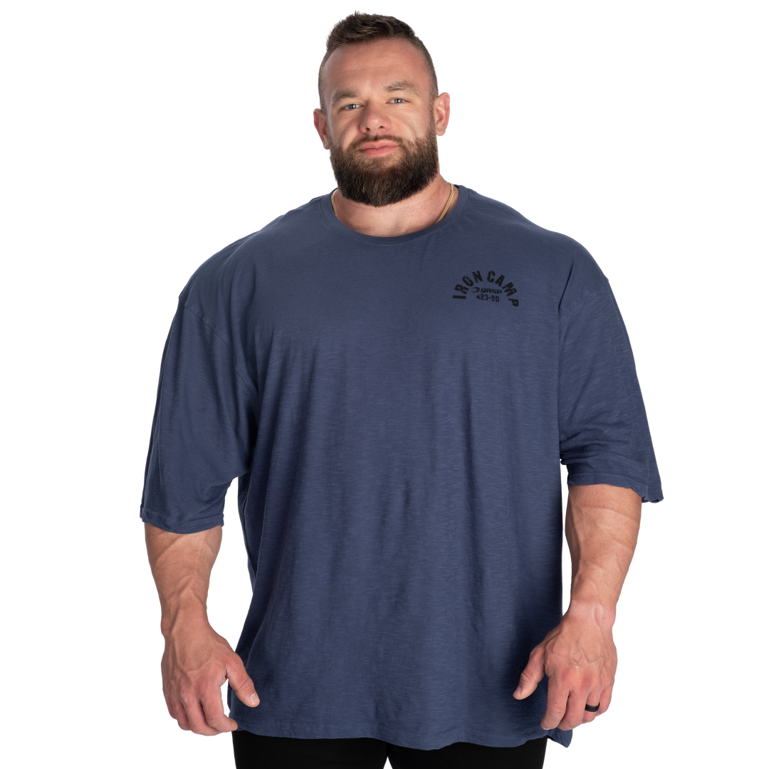 Slub Iron Tee, Washed Sky Blue