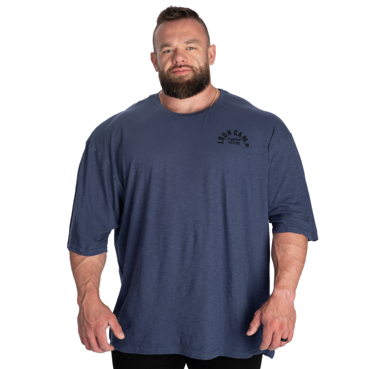 Slub Iron Tee, Washed Sky Blue