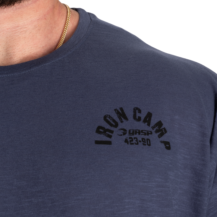 Slub Iron Tee, Washed Sky Blue