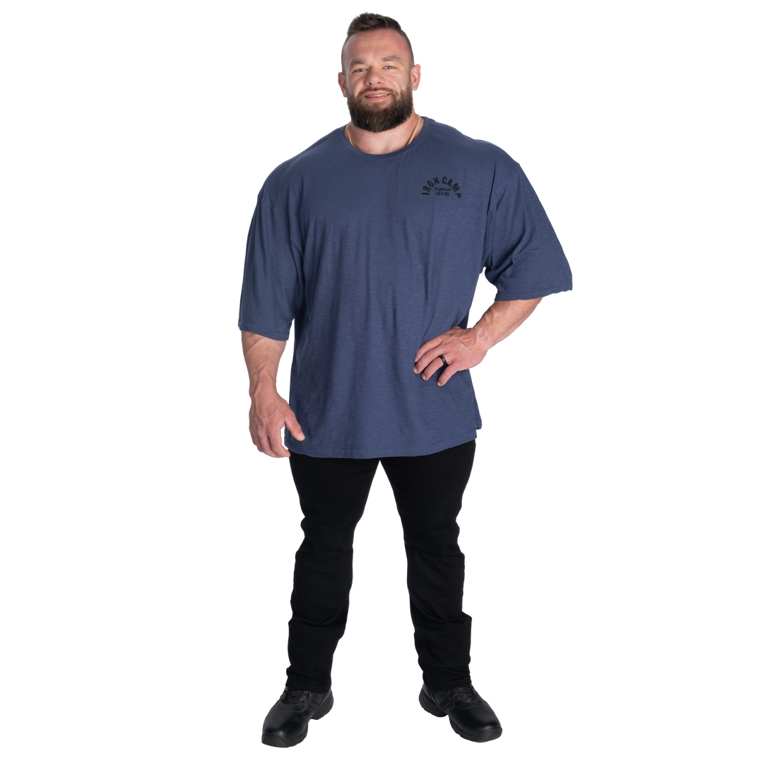 Slub Iron Tee, Washed Sky Blue