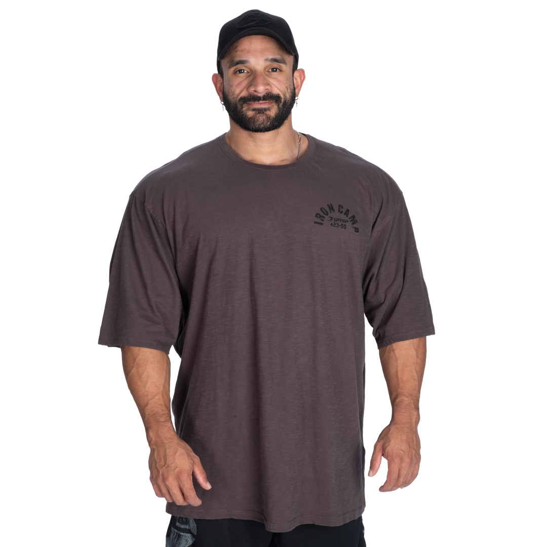 Slub Iron Tee, Washed Iron