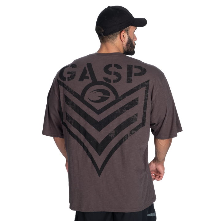 Slub Iron Tee, Washed Iron