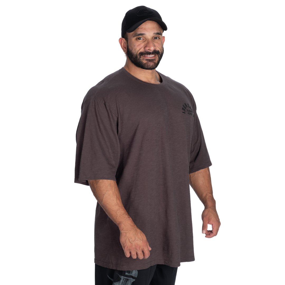 Slub Iron Tee, Washed Iron