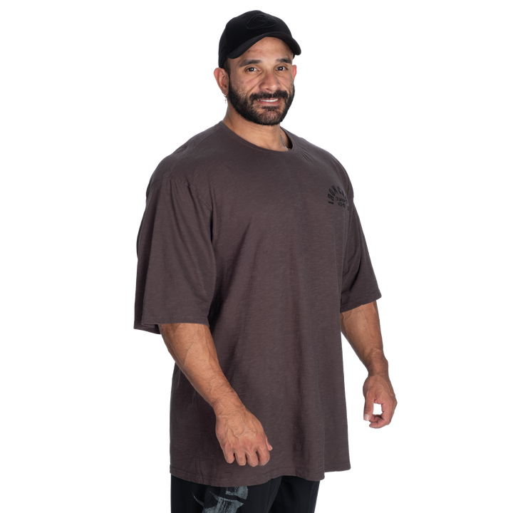 Slub Iron Tee, Washed Iron