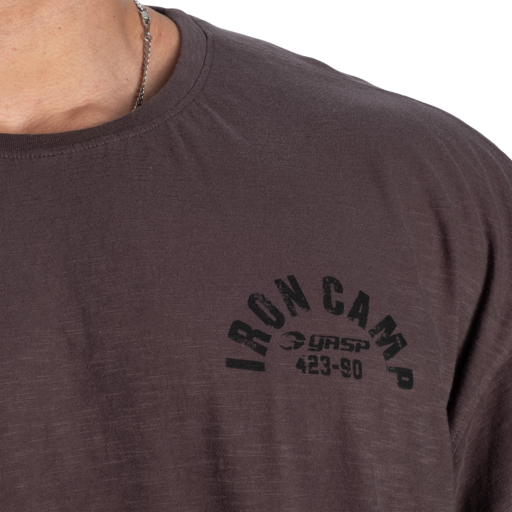 Slub Iron Tee, Washed Iron