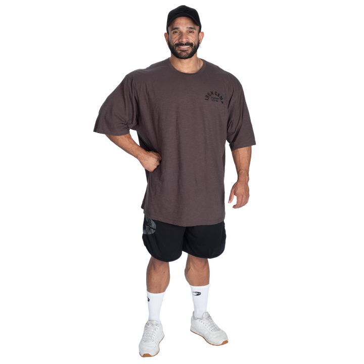 Slub Iron Tee, Washed Iron