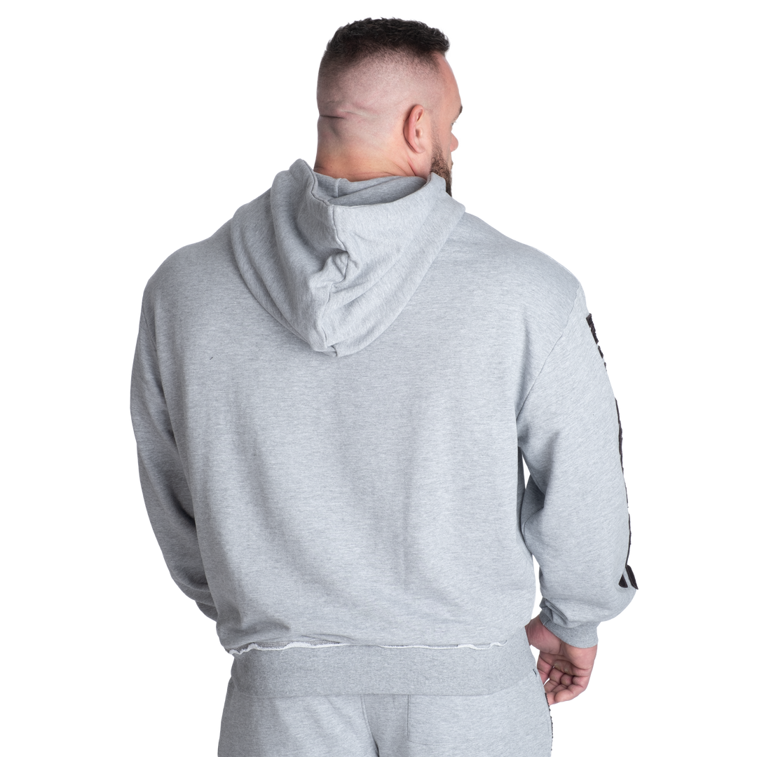 Distressed Hood V2 - Light Grey Melange