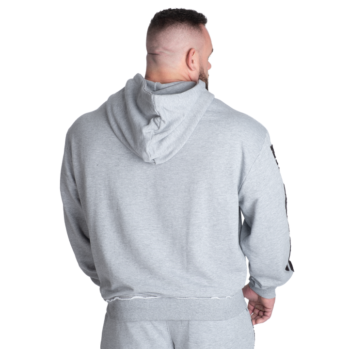 Distressed Hood V2 - Light Grey Melange