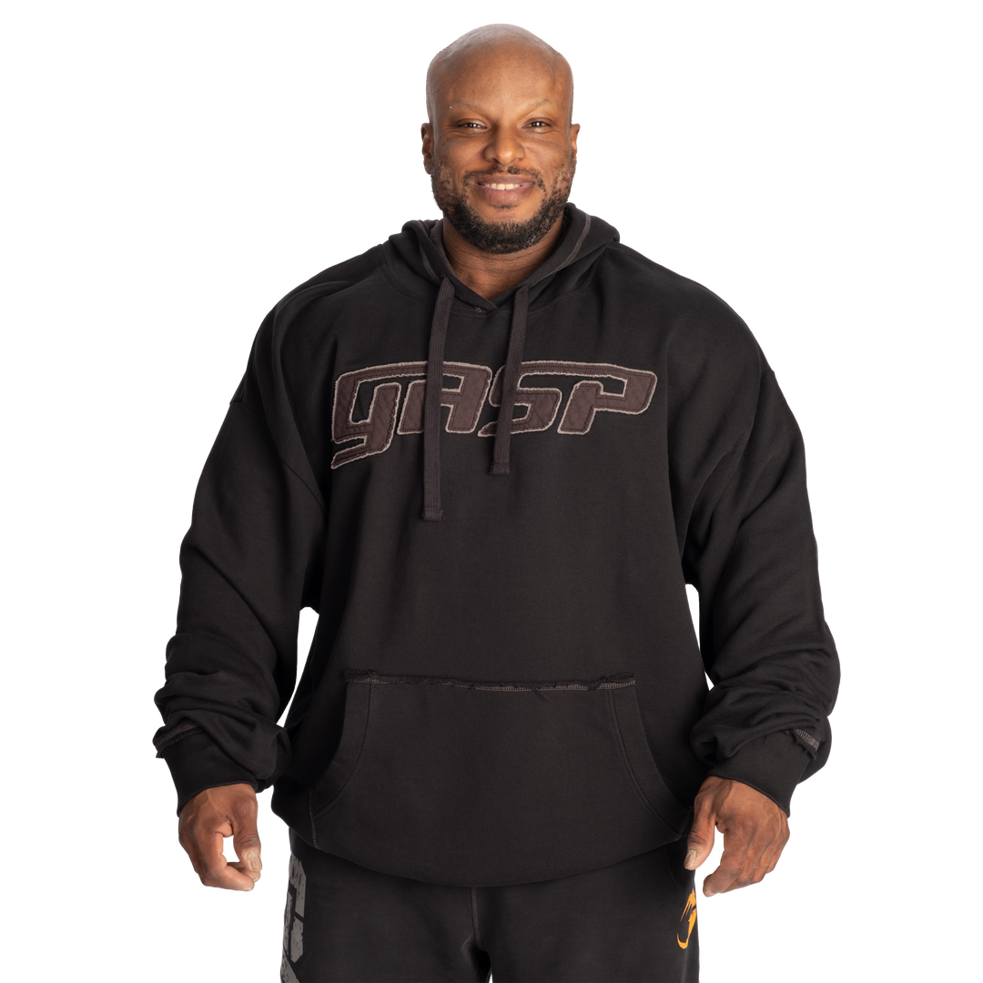 Gasp Hood Sweater, Black/Grey – MUSL BUDDIES