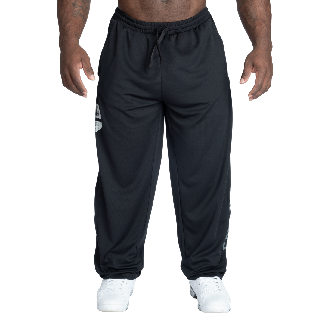GASP INC Mesh Pant, Black/ White