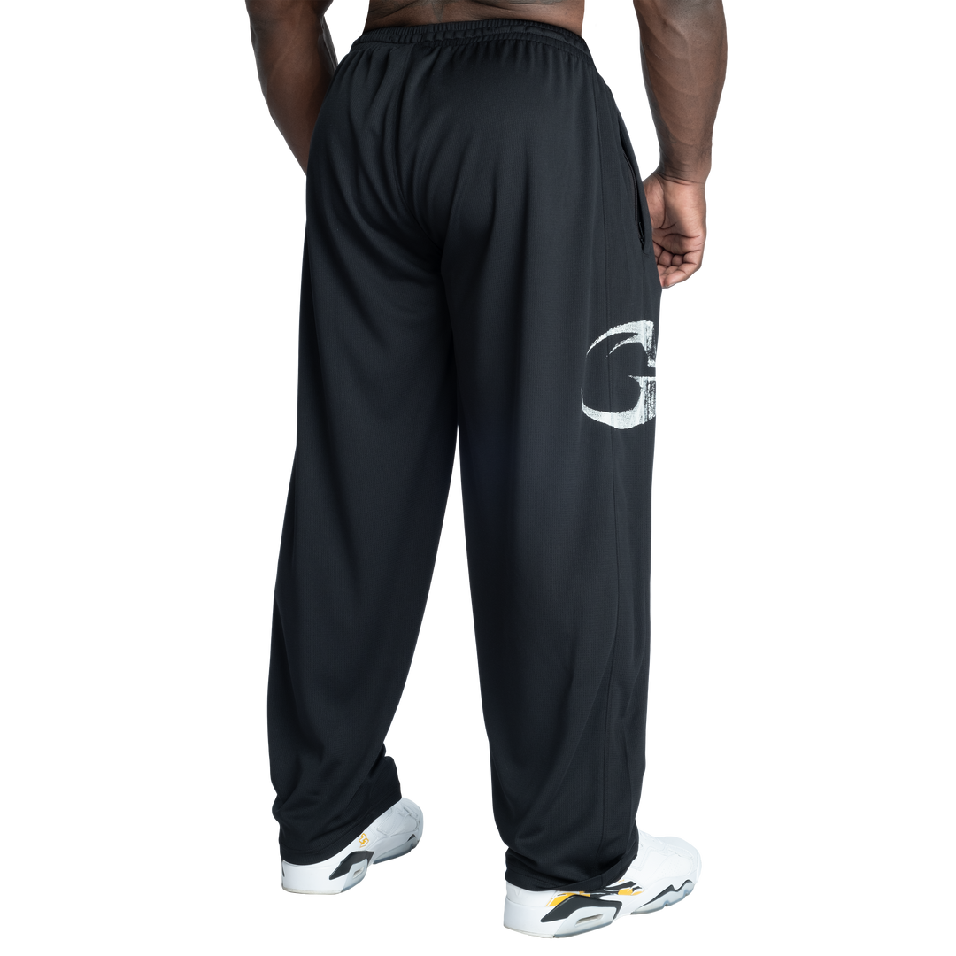 GASP INC Mesh Pant, Black/ White