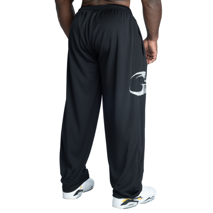 GASP INC Mesh Pant, Black/ White