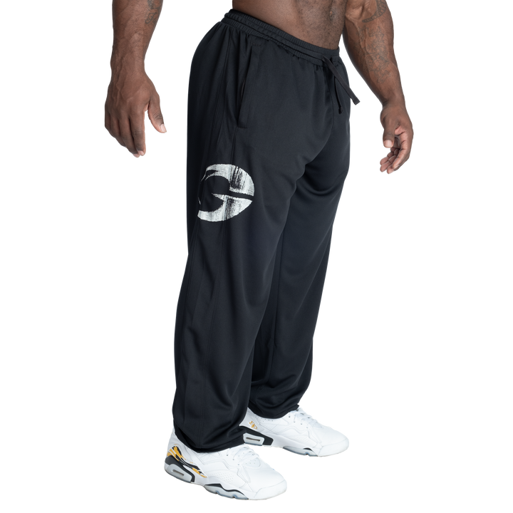 GASP INC Mesh Pant, Black/ White
