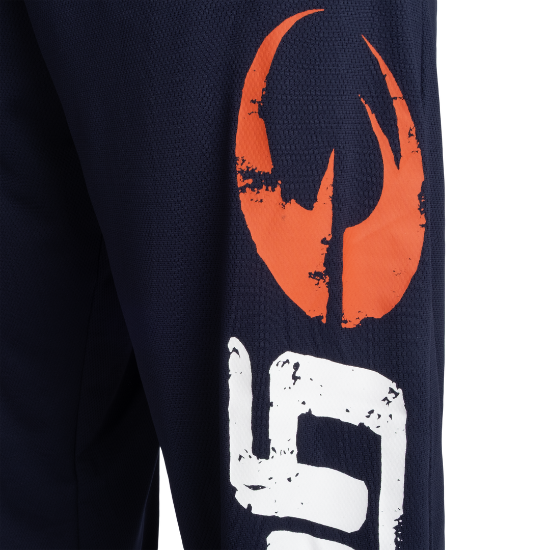 Old School Baggy Mesh Pant, Dark Navy