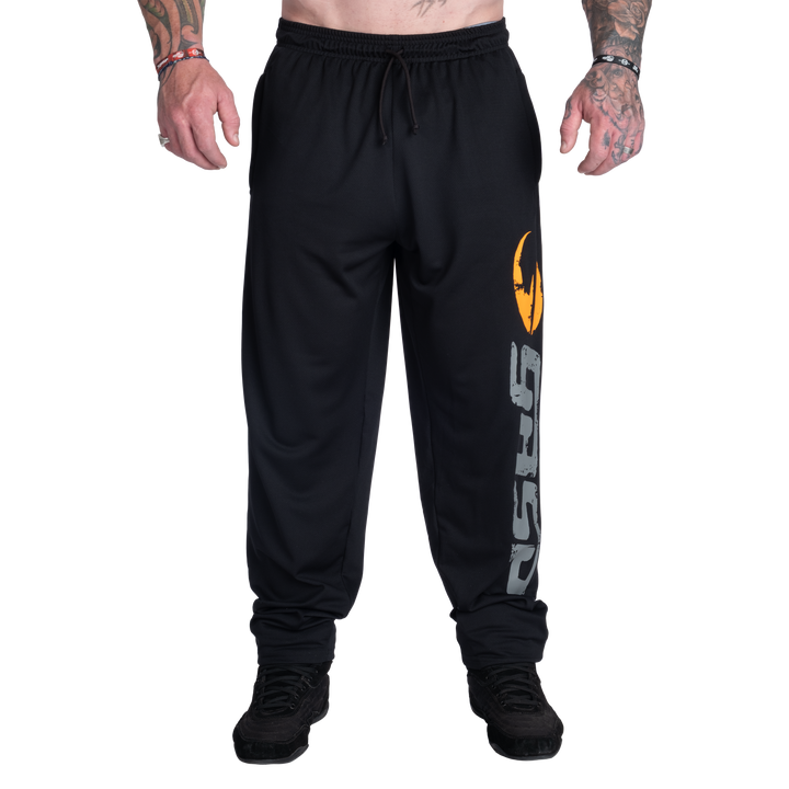 Old School Baggy Mesh Pant, Black