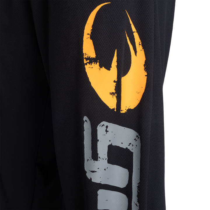 Old School Baggy Mesh Pant, Black