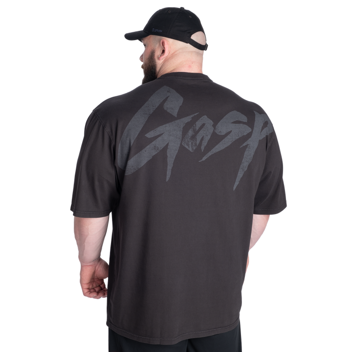 Washed Iron Tee, Washed Black
