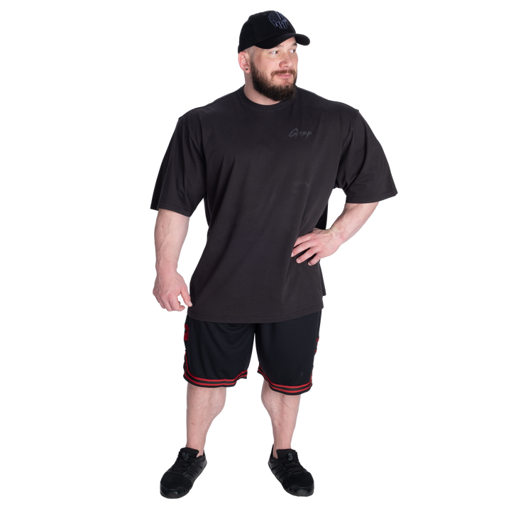 Washed Iron Tee, Washed Black