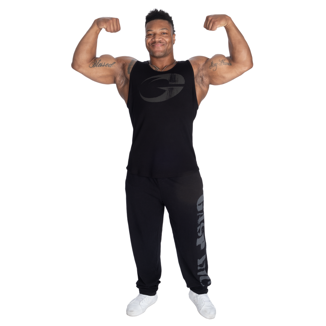 Gasp Rib Essential T-Back, Black