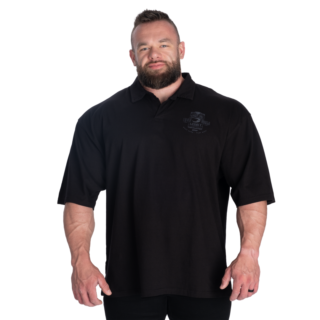 NC Polo Iron Tee, Black