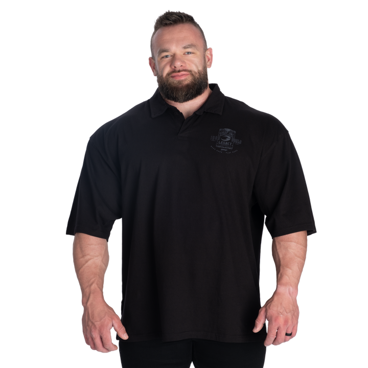 NC Polo Iron Tee, Black